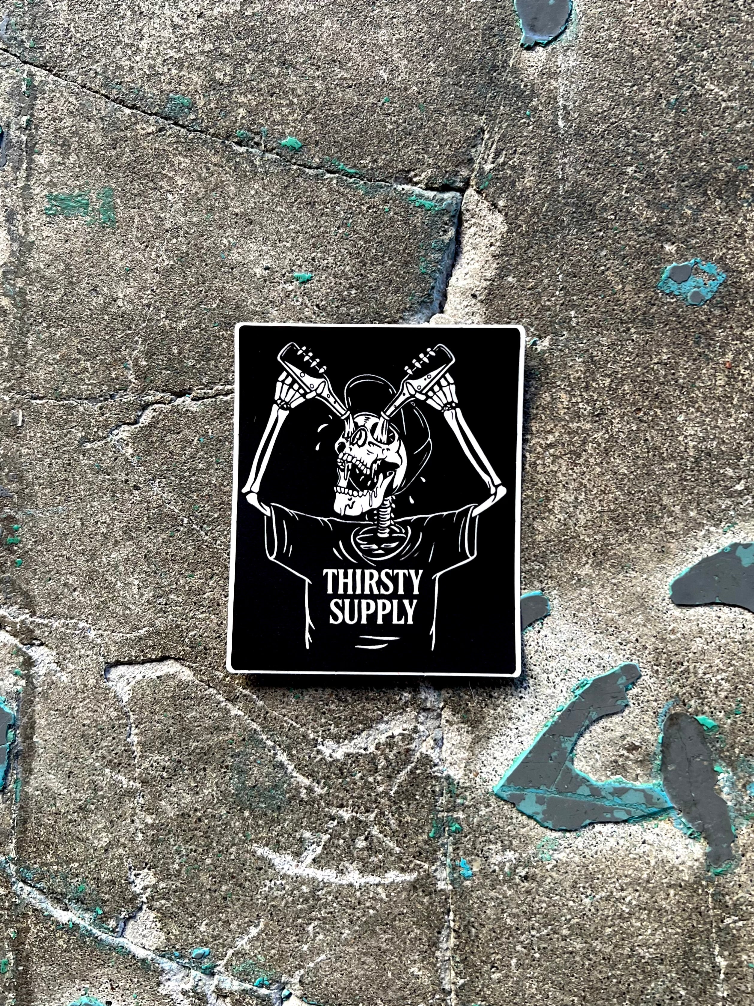 'Last Call' Hat Sticker